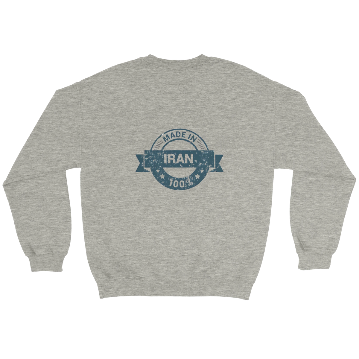 Tehran skyline sweatshirt with طهران calligraphy and Made in Iran stamp – LQQV
