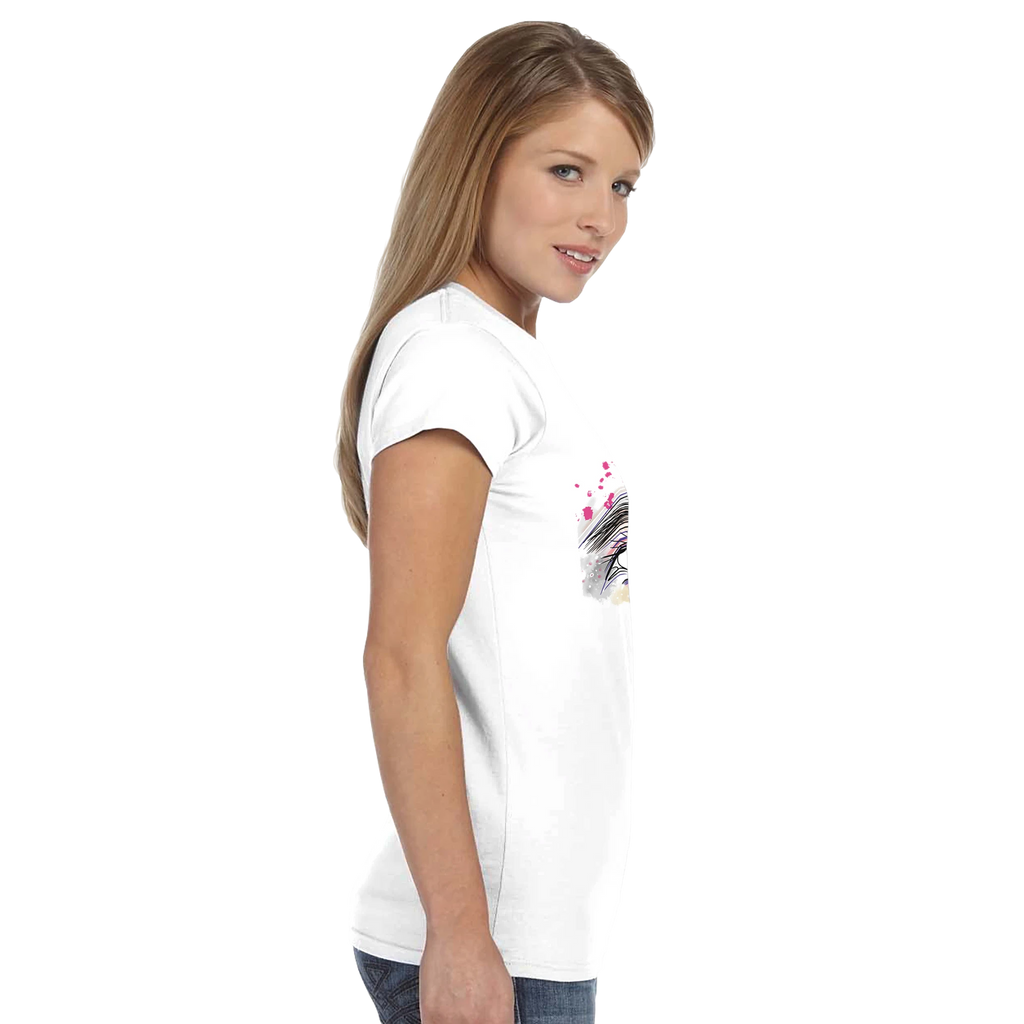 Watercolour eye graphic art women's t-shirt – LQQV