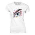 Watercolour eye graphic art women's t-shirt – LQQV
