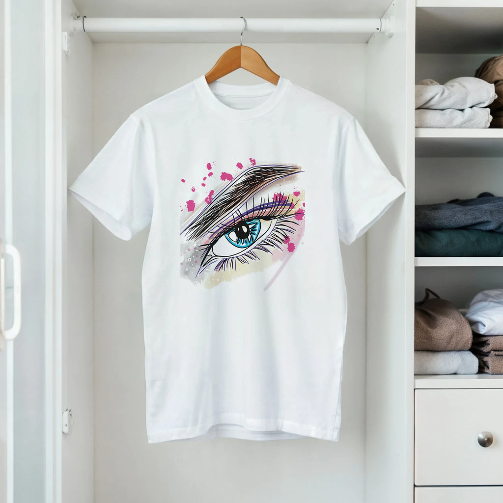 Watercolour eye graphic art women's t-shirt – LQQV