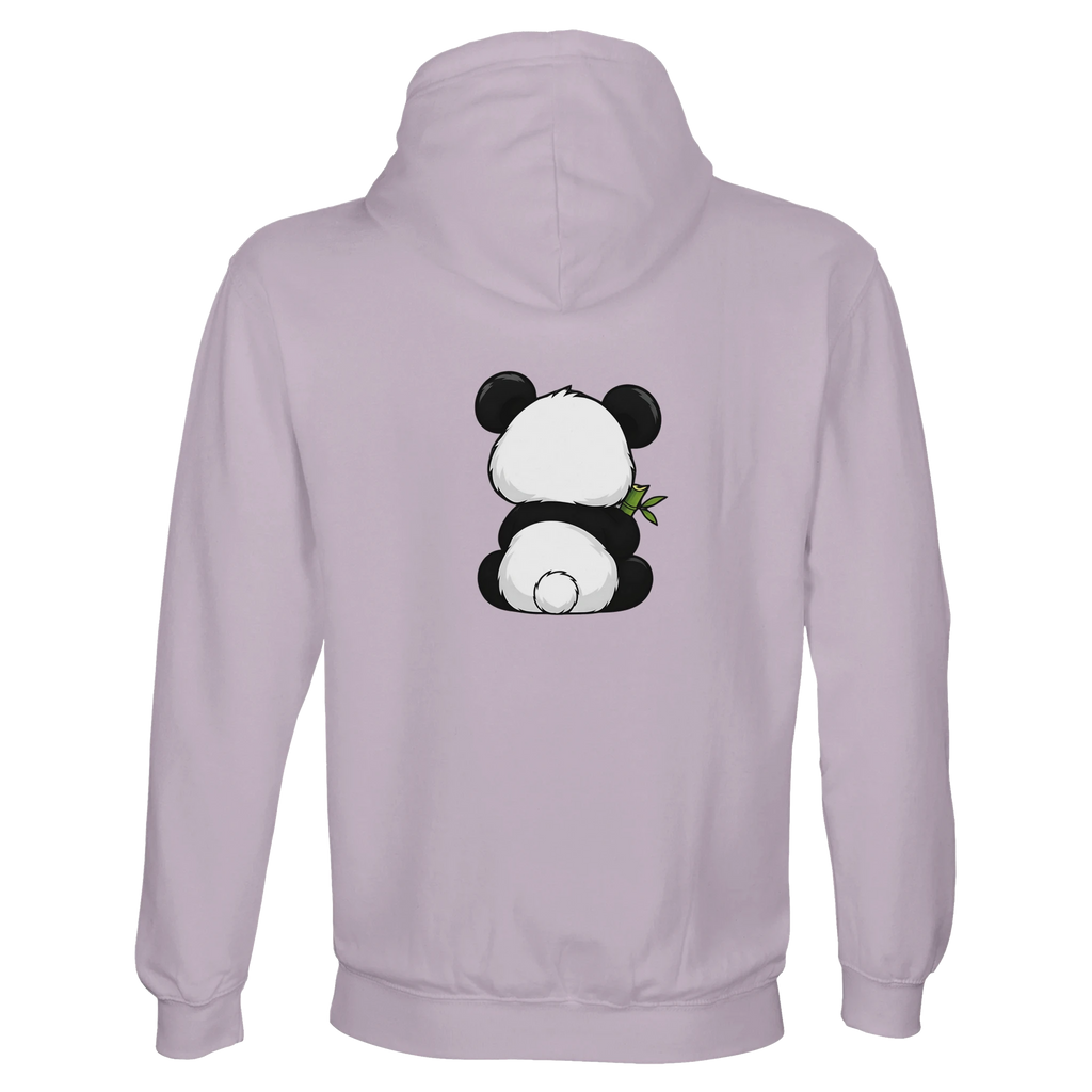 Grumpy panda eating bamboo hoodie, recycled blend unisex – LQQV